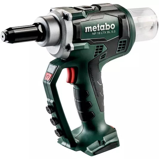 Metabo NP 18 LTX BL 5.0 Brushless Rivet Gun + 18V Body Only 619002800